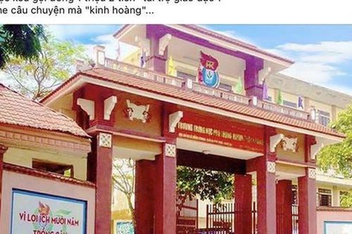 Tạm đình chỉ công tác cô giáo bắt học sinh đứng 45 phút vì mâu thuẫn tiền 'tài trợ giáo dục'