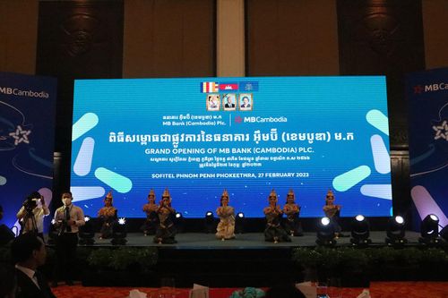 MB khai trương ngân hàng 100% vốn tại Campuchia