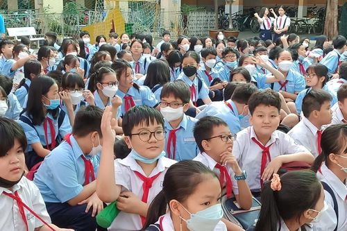Học sinh thích thú nhận diện nhân vật văn học qua làn điệu âm nhạc truyền thống