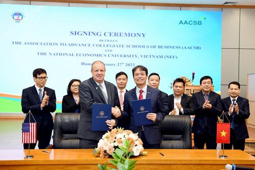 Trường ĐH Kinh tế Quốc dân là thành viên chính thức của AACSB, Hoa Kỳ