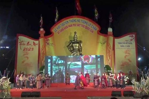 Hải Phòng: Lễ hội truyền thống Nữ tướng Lê Chân khơi dậy niềm tự hào dân tộc