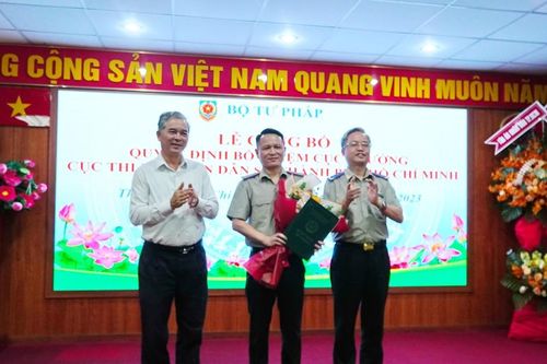 Ông Nguyễn Văn Hòa làm Cục trưởng Cục Thi hành án dân sự TP.HCM