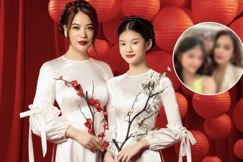 Lên đồ 'đọ sắc' cùng con gái rượu, nhan sắc Trương Ngọc Ánh đẹp bất chấp camera thường