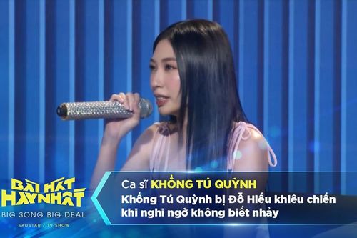 Khổng Tú Quỳnh bị Đỗ Hiếu khiêu chiến khi nghi ngờ không biết nhảy