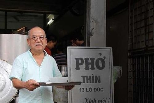 Ông Nguyễn Trọng Thìn - người bán phở qua hai thế kỷ