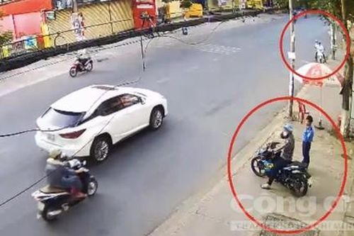 Băng nhóm dàn cảnh hỏi đường, lừa nam bảo vệ để bẻ khóa trộm xe