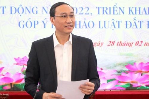 Hội đồng tư vấn về Tôn giáo góp ý dự thảo Luật Đất đai sửa đổi