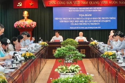 Thông tin phản ánh của báo chí đóng vai trò rất quan trọng trong công tác lãnh đạo, chỉ đạo của TP Hồ Chí Minh