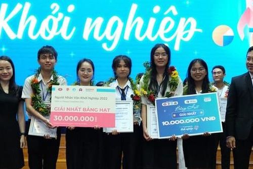 Dự án giúp đỡ khách du lịch giành giải Nhất cuộc thi 'Người Nhân văn khởi nghiệp'