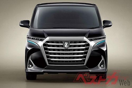 'Chuyên cơ mặt đất' Toyota Alphard 2023 lộ diện, sang chảnh như Lexus