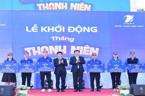 Đoàn thanh niên VNPT phối hợp với Tỉnh Đoàn Đăk Nông tổ chức lễ khởi động Tháng Thanh niên năm 2023