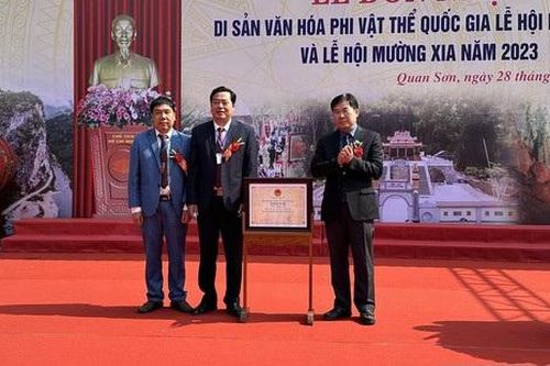 Lễ hội Mường Xia được công nhận Di sản văn hóa phi vật thể Quốc gia