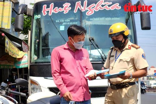 TP Hồ Chí Minh: Kiểm tra xử lý xe khách vi phạm trật tự an toàn giao thông