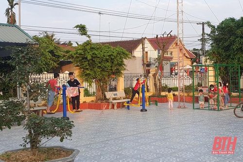 Xây dựng các điểm vui chơi nâng cao đời sống văn hóa tinh thần của người dân
