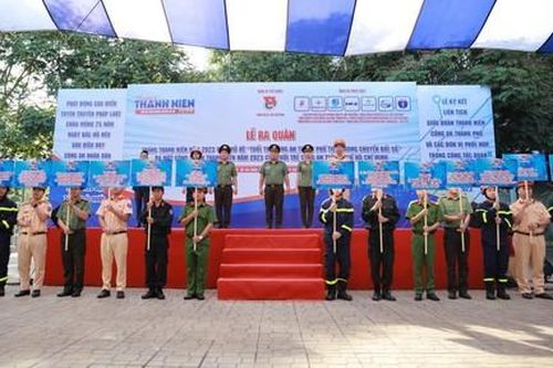 Tuổi trẻ Công an TPHCM hưởng ứng Tháng Thanh niên năm 2023