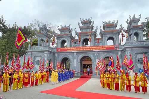 Ghi danh Lễ hội đền Tranh là Di sản văn hóa phi vật thể quốc gia