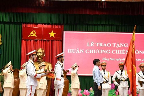 Chuyên án 920G: Nhiều cá nhân, tập thể Công an tỉnh Đồng Nai được tặng thưởng Huân chương chiến công