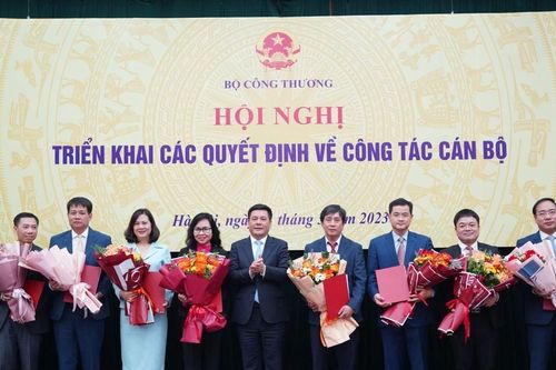 Bộ Công Thương điều động bổ nhiệm loạt cán bộ
