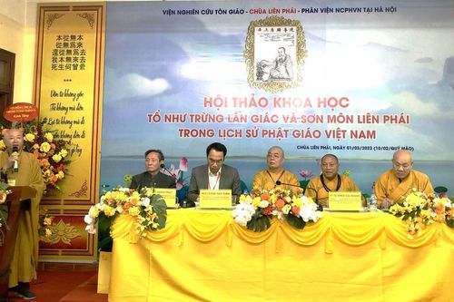 Hội thảo khoa học về sơn môn Liên Phái trong Phật giáo Việt Nam