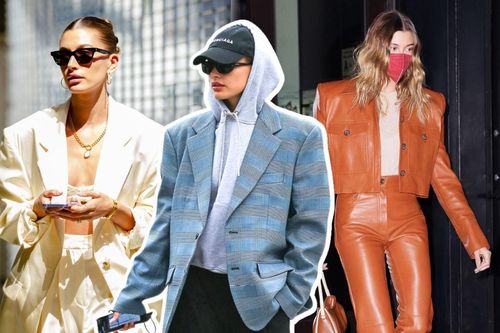 Phong cách thời trang của Hailey Bieber: Ngực phẳng nhưng cứ lên đồ là 'cháy phố'