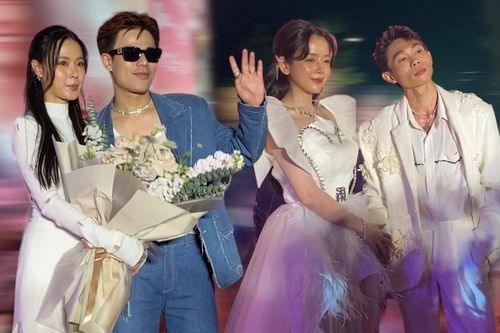 Sao Việt tại thảm đỏ Khi Ta Hai Lăm: Midu chiếm spotlight, Hồng Thanh - Mie khoác tay tình tứ