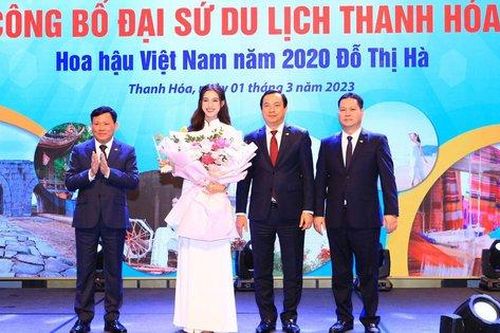 Hoa hậu Việt Nam Đỗ Thị Hà làm Đại sứ Du lịch Thanh Hóa