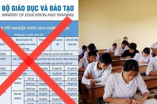 Kỳ thi tốt nghiệp THPT năm 2023: Bộ GD&ĐT chưa công bố lịch thi chi tiết từng ngày