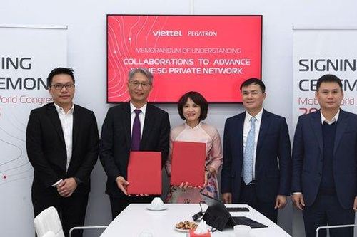Viettel Networks và Pegatron hợp tác xây dựng nhà máy trên nền tảng 5G Private Network