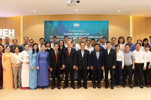 Khai giảng chương trình đào tạo Thạc sĩ Chính sách công cho đội ngũ cán bộ TPHCM