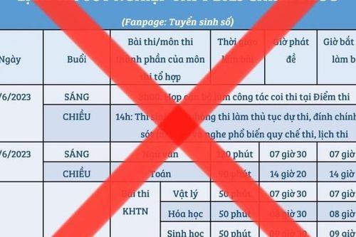 Bộ Giáo dục và Đào tạo cảnh báo về tình trạng mạo danh đăng tin sai sự thật