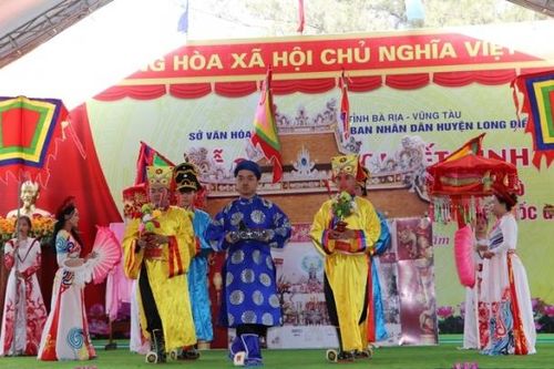 Công nhận lễ hội Dinh Cô là Di sản văn hóa phi vật thể quốc gia