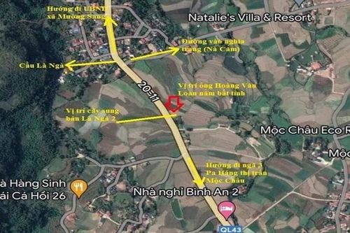 Công an huyện Mộc Châu tìm người chứng kiến vụ việc một người đàn ông tử vong