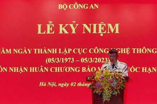 Cục Công nghệ thông tin Bộ Công an kỷ niệm 50 năm thành lập