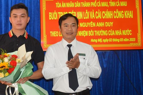 Tòa xin lỗi nam thanh niên bị ngồi tù oan hơn 800 ngày