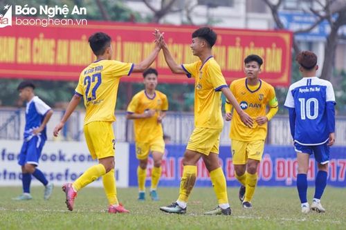 U17 Sông Lam Nghệ An để hòa trận đầu tiên tại U17 Quốc gia