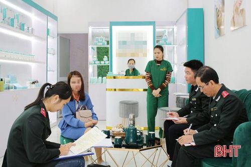 Hà Tĩnh xử lý nghiêm các cơ sở dịch vụ y tế, thẩm mỹ 'chui'