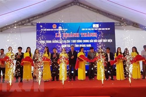 Thêm công trình đấu nối thủy điện Nam Trà My vào lưới điện quốc gia