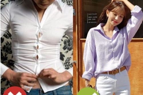 4 sai lầm khi mặc áo sơ mi chị em cần thận trọng