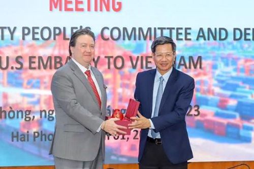 Hoa Kỳ mong muốn mở rộng hợp tác đầu tư kinh tế tại Hải Phòng