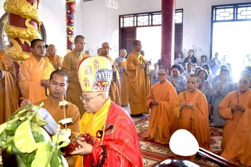 Kon Tum: Khánh thành ngôi Tổ đường và động thổ xây chánh điện tịnh xá Khánh Hưng