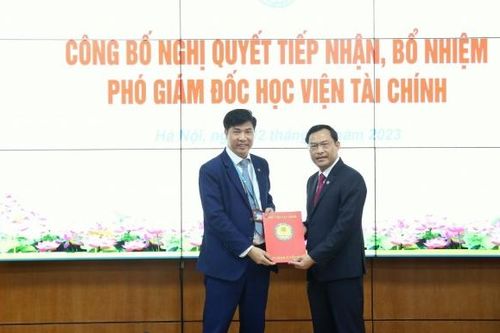 Bổ nhiệm Phó Giám đốc Học viện Tài chính