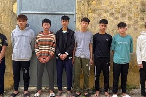 Đánh nhau giải quyết mâu thuẫn, 10 thanh niên bị khởi tố