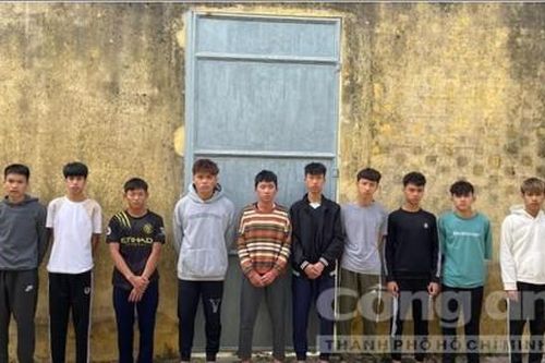 Lâm Đồng: Bắt giam 10 đối tượng gây rối trật tự công cộng