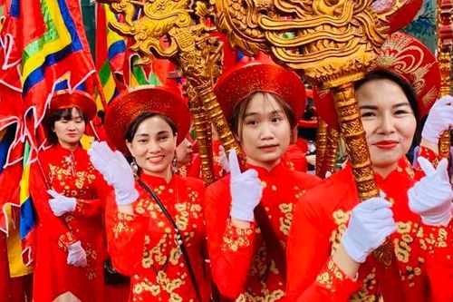 Tưng bừng lễ hội 5 làng Mọc