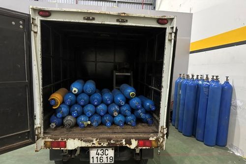 Công an TP Đà Nẵng liên tiếp phát hiện 3 điểm kinh doanh khí cười
