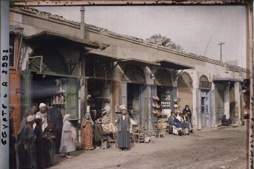 Ảnh màu siêu hiếm về cuộc sống ở thủ đô Ai Cập năm 1914 (1)