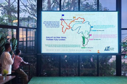Gần 7.000 vận động viên tham gia giải marathon Dalat Ultra Trail 2023