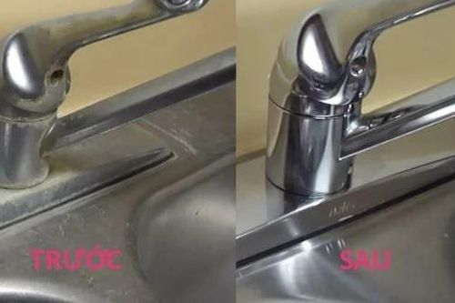 Vòi inox bị ố vàng, rỉ sét áp dụng 6 mẹo này giúp vòi sạch nhanh chóng