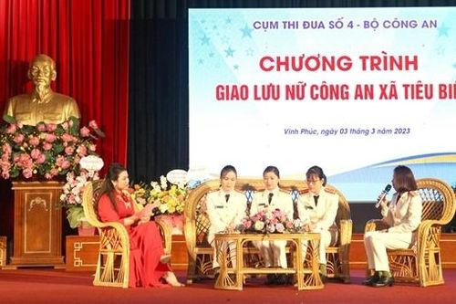 Tôn vinh các nữ Công an xã, phường, thị trấn thi đua hoàn thành xuất sắc nhiệm vụ