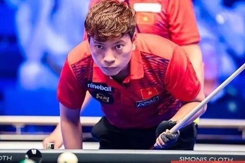 Dương Quốc Hoàng dừng bước tại vòng 1/16 giải 10 bi vô địch thế giới.